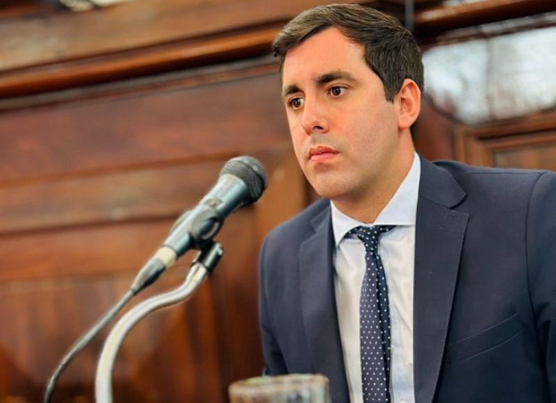 El concejal del PRO en La Plata, Nicolás Morzone.
