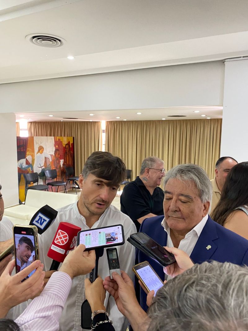 El intendente de Morón, Lucas Ghi.