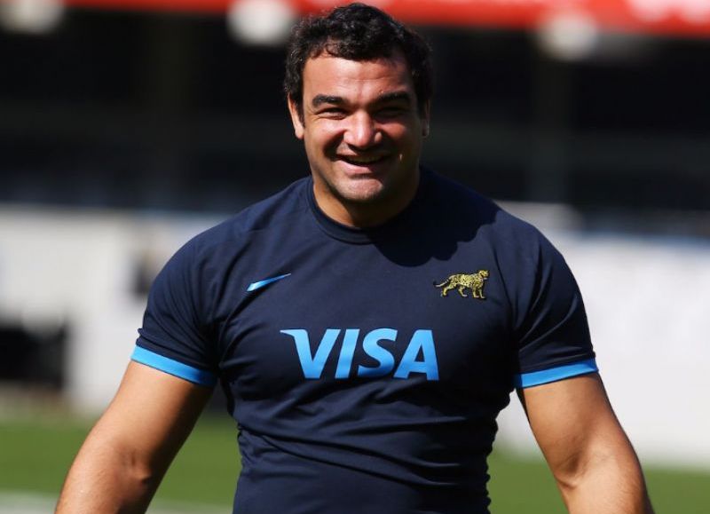 El histórico capitán de Los Pumas, Agustín Creevy.