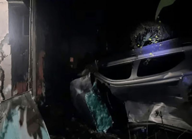 El siniestro vial ocurrió alrededor de las 22 del viernes.