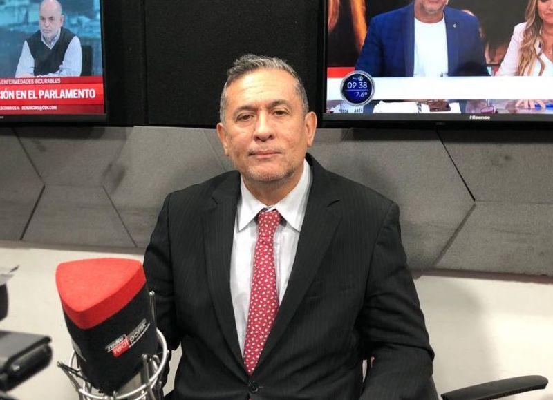 El defensor de la jueza, el abogado Dario Saldaño.