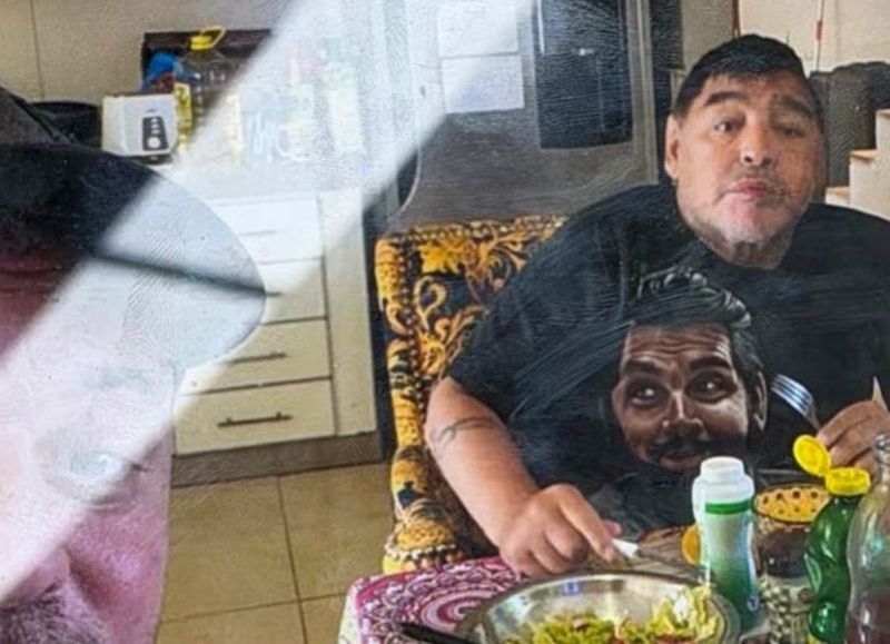 Diego Armando Maradona, días antes de partir.