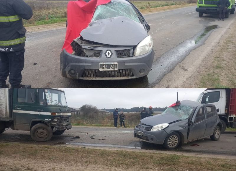 El conductor de la Sandero sufrió graves heridas y perdió la vida, por lo que el chofer del camión, un hombre de 67 años domiciliado en el barrio porteño de Villa Urquiza, quedó imputado por homicidio culposo.


