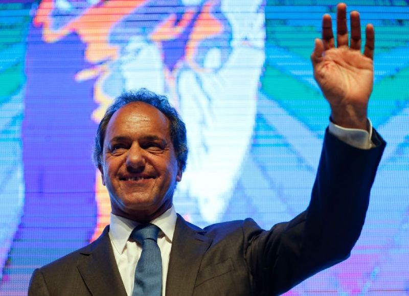 Daniel Scioli, quien habría recibido el prestamo millonario de la Caja de Abogados, y nunca se rindió cuentas sobre ese dinero.