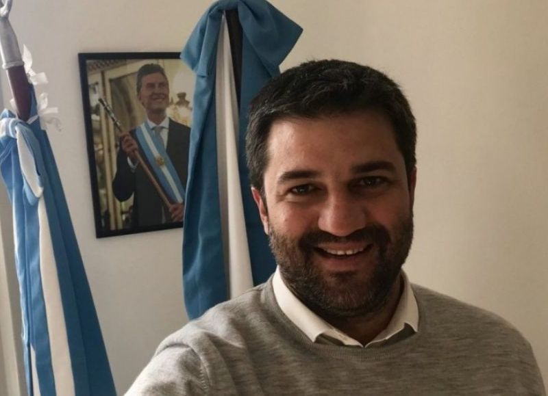 Martín Voss en sus épocas de funcionario macrista.