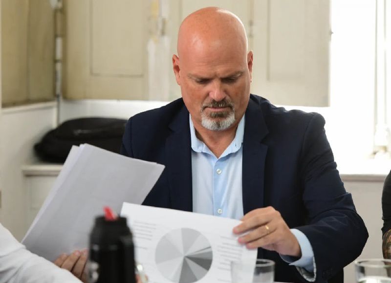 Diego Pepe, actual secretario de seguridad en la ciudad de La Plata.