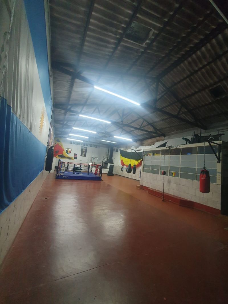 Espacio donde entrena CALABOX.